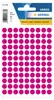 HERMA Vielzwecketiketten/Farbpunkte  8mm rund pink Náhľad obrázku produktu 2