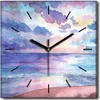 Coloray Uhr auf Leinwand 30x30 cm Wand Uhr Dekoration Produktbild-Vorschau 1