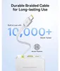 Power Bank BASEUS 10000 mAh 22,5 W + câble intégré Type-C, Voir les images du produit 11