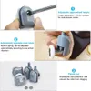 8 Stück Schiebetürrollen aus Edelstahl + ABS, 23 mm, Produktbild-Vorschau 4