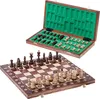 SQUARE - Schachspiel Schachbrett aus Holz CONSUL - 48 x 48 Produktbild-Vorschau 1