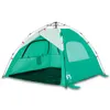vidaXL Tenda da spiaggia 3 persone verde mare sgancio Anteprima dell’immagine prodotto 1