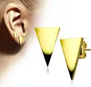 1 Paar Damen Ohrstecker Ohrringe Edelstahl Dreieck Triangel Produktbild-Vorschau 2