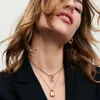 Pozłacany łańcuszek damski PANDORA Moments z ogniwami w Podgląd zdjęcia produktu 4