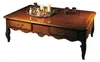 Couchtisch  Holz rahmen Kaffeetisch Nachttisch 136x75x43cm Produktbild-Vorschau 2