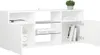 vidaXL TV-Schrank mit LED-Leuchten Weiß 120x30x50 cm Produktbild-Vorschau 10