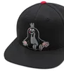Koaa Snapback Cap Der kleine Maulwurf "Auf'm Schirm" in schwarz Anteprima dell’immagine prodotto