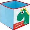 Dino Box 31x31x31 cm – Faltbare Spielzeugkiste Produktbild-Vorschau 2