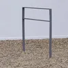 Fahrradanlehnbügel 114 x 77 cm Flachstahl 13 mm Anthrazit Produktbild-Vorschau 5
