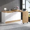 okwish Sideboard mit drehbare Tischplatte, Kommode mit Produktbild-Vorschau 5