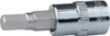 KS Tools 1/4 CHROME Bit-Stecknuss Innensechskant, 6 mm Produktbild-Vorschau 1