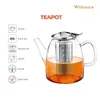 Théière Wilmax 1450 ml en verre thermo-isolant avec filtre Voir les images du produit 3