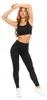 Damen-Sportleggings mit Rippstrick und hohem Bund, MORAJ Produktbild-Vorschau 10