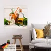 ARTland Poster Olivenöl und Kräuter - Küche Größe: 70x70 cm Produktbild-Vorschau 5
