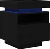 Nachttisch Schwarz Eichen-Optik 40 x 39 x 48,5 cm Produktbild-Vorschau 5