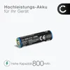 CELLONIC Akku kompatibel mit Philips HX993B, HX939B, Braun Produktbild-Vorschau 2