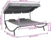 Lettino con tettuccio e cuscino grigio Anteprima dell’immagine prodotto 6