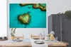 MuchoWow® Poster Great Barrier Reef mit Insel im Herzen Produktbild-Vorschau 3