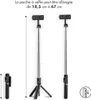 imoshion 2 in 1 Bluetooth Selfie Stick + Tripod Voir les images du produit 4