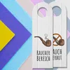 Rauchverbot - Raucherbereich Türhänger Warnschild Türschild Produktbild-Vorschau 2