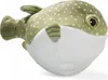 A plush toy pufferfish on a white background. Produktbild-Vorschau