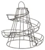 Clayre & Eef Eierhalter 33x33x35 cm Schwarz Eisen Produktbild-Vorschau 2