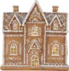 Clayre & Eef Maison en pain d'épices avec LED 21x8x20 cm Voir les images du produit 6