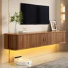Mobile sospesa per TV Merax con illuminazione LED, pensile Anteprima dell’immagine prodotto 3
