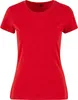 Build Your Brand Kurzarm-T-Shirt für Frauen Parog rot M Produktbild-Vorschau 2