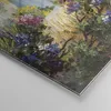 Bilder auf glas - Einteilig - Haus Santorini Blumen - Produktbild-Vorschau 5