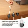 Kabelclips - 6 Stuks - Kabel Organiser - Zelfklevend met Productafbeelding-voorbeeld 5