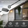 ECD Germany WPC Terrassenfliesen, 60x30 cm, 24er Spar Set Produktbild-Vorschau 2