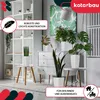KOTARBAU® Kvetináč 195x195x375mm štvorcový s vnútorným Náhľad obrázku produktu 5
