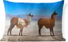 MuchoWow® Outdoor Kissen - Lama - Wüste - Berge - 50x30 cm Produktbild-Vorschau 1