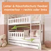 Hochbett 90x200 Etagenbett Kinderbett Jugendbett Stockbett Produktbild-Vorschau 18