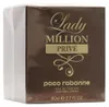 Originalbox des Lady Million Privé Eau de Parfum mit 80 ml, gestaltet in Metallic-Braun mit auffälligem Goldlogo und dekorativem Schriftzug. Produktbild-Vorschau