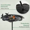 Vogeltränke Stehend Metall 90 cm – Vogelbad & Futterstelle Produktbild-Vorschau 4