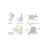 OPTILINE Motorrad-Handyhalterung 91773 Metall Produktbild-Vorschau 11