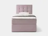 NORDELO Boxspringbett INCANTO 90x200 cm Rosa Komplett-Set Produktbild-Vorschau 8