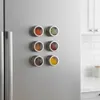 esmerina® - 6er Set Gewürzdosen Edelstahl Magnetisch Produktbild-Vorschau 4