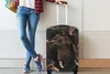 MuchoWow® Koffer Handgepäck Trolley Rollkoffer Kleine Produktbild-Vorschau 5