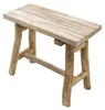 Teakholz Blumenhocker natur rechteckig - 43 x 38 cm - Produktbild-Vorschau 1