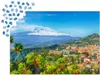 Puzzle 1000 piese Enjoy – Etna Volcano and Taormina, Sicily Podgląd zdjęcia produktu 3