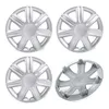4x 13" Zoll Radkappen Silber Radzierblenden Radblenden Produktbild-Vorschau 2