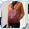 EDIBAZZAR | Zaino da donna rosso elegante in ecopelle Anteprima dell’immagine prodotto 5