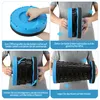 Ikodm, 2 chaises pliantes portables, bleues, tabouret Voir les images du produit 4