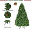 COSTWAY 240cm LED albero di Natale artificiale, albero di Anteprima dell’immagine prodotto 4