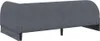 vidaXL Eckbettgestell mit Kopfteil Dunkelgrau 90 cm x 190 Produktbild-Vorschau 7