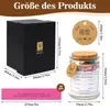 Bibelglas mit 90 Bibelversen auf Deutsch – Geschenk für Christen Voir les images du produit