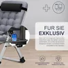 MEULBATY Klappstuhl Klappbar Gartenliege mit Polster Produktbild-Vorschau 12